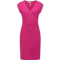 Ragwear Etuikleid Crupi figurbetontes Sommerkleid mit Raffung an der Taille