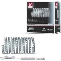 Paulmann LED-Streifen MaxLED 500 Basisset 3m Tageslichtweiß 18W 1650lm 6500K unbeschichtet, 1-flammig