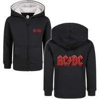 Metal Kids Kapuzensweatjacke mit AC/DC (Logo Multi) Aufdruck für Kinder von 2-14