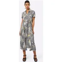 creation L Etuikleid Webkleid Kurzarm