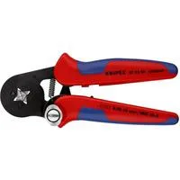 Selbsteinstellende Crimpzange 97 53 04 SB rot/blau, für Ader-Endhülsen
