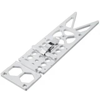 340mm Aluminum Alloy Woodworking 90 Degree Right-angle Guide Rail Electric Circular Saw Track Engraving Machine Open Boa