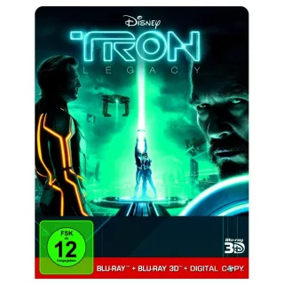 Tron Legacy (Steelbook Limited Edition [Digital Copy + 3D Blu-ray]