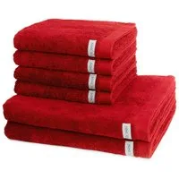 ROSS Handtuch Set Sinfonie, Walkfrottee (Spar-Set, 6-St), 4 X Handtuch 2 X Duschtuch im Set - Baumwolle - Saugstark