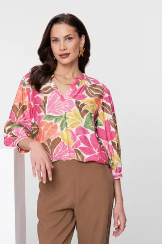 Geisha Fashion Women - 63283-20 ecru/tobacco/pink - Gr. - 36