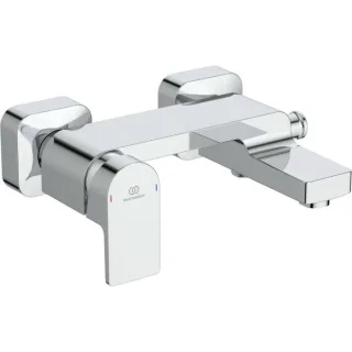 Ideal Standard Edge Wannenarmatur A7121AA Aufputz, Ausladung 68-73 mm, verchromt