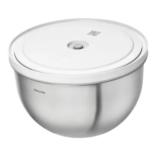 ZWILLING Fresh & Save BOWLS Vakuumschüssel L / 24 cm, Edelstahl, Silber