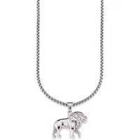 Bruno Banani Kette mit Anhänger Schmuck Geschenk Halskette Löwe Venezianerkette