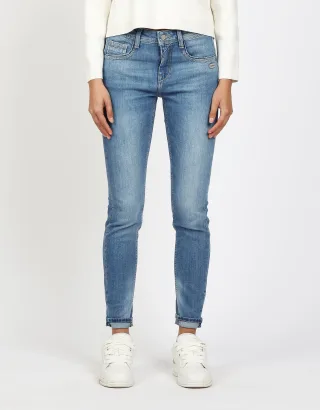 GANG Damen Jeans 94AMELIE - relaxed fit Jeans fab wash