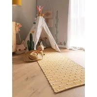 benuta Läufer Lupo, rechteckig, Höhe: 5 mm, Kunstfaser, Berber, Ethno-Style, Wohnzimmer