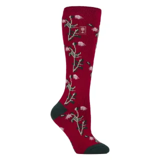 Lange Gummistiefelsocken für Damen | Blumen Gummistiefelsocken