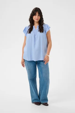 Kurzarm-Bluse KCmarrie Kurzarm-Bluse A-shape