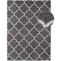 TaraCarpet Teppich Valetta Florentiner 52, rechteckig, Höhe: 19 mm, Skandi designer kurzflor waschbar Wohnzimmer Schlafzimmer 050x080 cm