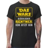 Shirtracer T-Shirt Das Wars Rente Rentner Rente