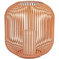 formano Windlicht Stäbe, Höhe: 28cm, Farbe: Orange, Motiv: Stäbe