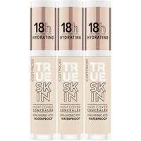 Catrice Concealer TRUE SKIN HIGH COVER CONCEALER, 3-tlg., mit mattem Finish und hoher Deckkraft ohne Maskeneffekt