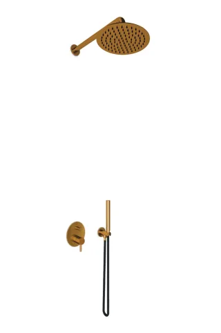 JEE-O Slimline Shower Set 03, bronze, 800-6444 800-6444