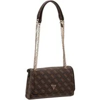 Guess Handtasche Noelle II Conv XBody Flap 72210 Logo, Schultertaschen