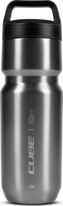 Cube Edelstahlflasche Arc insulated brushed grey 500 ml