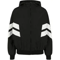 URBAN CLASSICS Allwetterjacke Urban Classics Damen Ladies Crinkle Batwing Jacket (1-St)