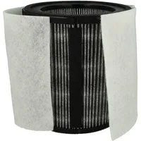 vhbw HEPA-Filter passend für Leifheit / Soehnle Airfresh Clean Connect 500 Luftreiniger, Zubehör für Leifheit / Soehnle Airfresh Clean Connect 500