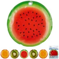 CEPEWA Kühlakku Kühlakku Früchte 6er Set 15x1cm Kühlelemente wiederverwendbar Coolpack