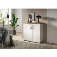 Home affaire Kommode COSENZA, Breite 95 cm, 2 Türen, 2 Einlegeböden, 3 Fächer, in Landhausoptik, Anrichte, Schrank, Sideboard