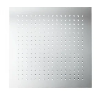 Herzbach Living Spa Slim-Regenbrause, eckige Ausführung 200mm x 200mm chrom, 11.600200.2.01 11.600200.2.01
