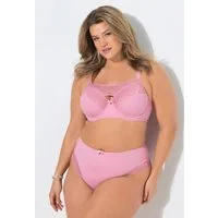Ulla Popken Midislip TruYou Midislip goldene Spitze