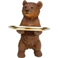 Kare Design Dekofigur Deko Figur Butler Standing Bear 35cm