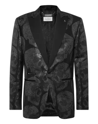 Jacquard Lord Fit Blazer All Over Skull