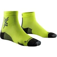 X-Socks Laufsocken Run Discover Ankle fluogelb Herren - 1 Paar