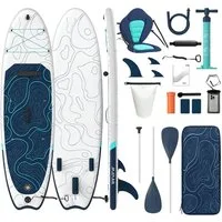 HOMALL Inflatable SUP-Board Aufblasbares SUP Board 320cm Stand Up Paddle Board Komplett-Set, Bis 150kg, Stabil & Rutschfest für Anfänger