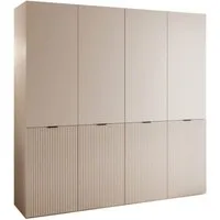 Lookway Kleiderschrank SANDBOX BEIGE 200 202x49x200 cm