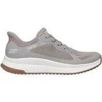 Skechers Skechers - BOBS SQUAD 4 STAPLE LOOK - Grau Slipper