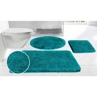 Möve Badematte Superwuschel, Badvorleger, Badezimmer Teppich, Höhe 40 mm, rutschhemmend beschichtet, schnell trocknend, strapazierfähig, fußbodenheizungsgeeignet, Polyester, rechteckig, Mikrofaser-Badematte, Badteppich, rechteckig, rund & als 3-tlg. 