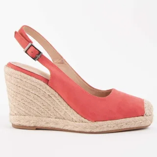 Montevita Espadrille Mit Keilabsatz Balenci7 Orange