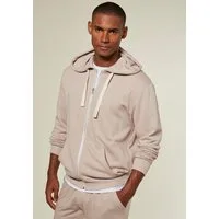 KangaROOS Kapuzensweatjacke mit Kapuze, kontrast Zipper und kontrast Bänder