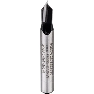 Bosch PRO V-Nutfräser, 1/4" - 2608628630