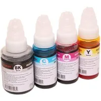 ABC Nachfülltinte (für Canon, Kompatibles Set 4x Nachfüllflasche Tinte für Canon GI-51 Pixma, x, 1520 G1560 G2520 G2560 G3520 G3560 G2570 G3570 G3571 G3572 G4570 G1530)