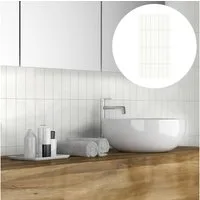Revet Wandpaneel XL-Wandfliese Kunststoff - wasserfest, robust, alte Fliesen überkleben, BxL: 60x120 cm, 0,72 qm, (Packung mit 2,16 m², 3-tlg., Versandkostenfreie Lieferung) Wandverkleidung im Fliesendesign, wasserfest, pflegeleicht