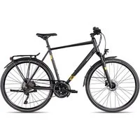 2R Manufaktur Trekkingrad TRS30, 30 Gang Shimano RD-T6000 Deore-10 Schaltwerk, Kettenschaltung, Trekkingfahrrad 28 Zoll Herren schwarz/grau