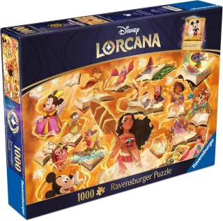Ravensburger Puzzle - Disney Lorcana - Glimmers of the Realm: Amber [1.000 Teile]