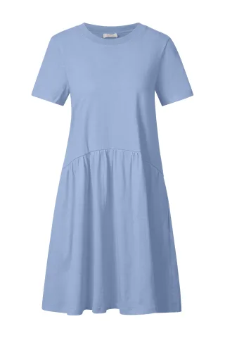 Rich & Royal - T-Shirt Dress clear sky - Gr. - L