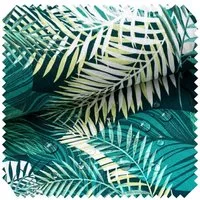novely® Stoff OXFORD 210D D144 Tropic Palmen Printstoff Outdoor, Wasserabweisend, Outdoor, Meterware, 1lfm