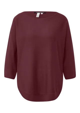 Q/S designed by - Strickpullover mit 3/4-Arm rot - Gr. - XXL