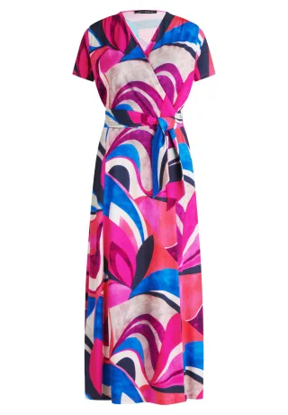 Betty Barclay - Jerseykleid Pink/Blue - Gr. - 40