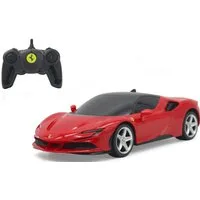 Jamara RC-Auto Ferrari SF90 Stradale 1:24, rot - 2,4 GHz