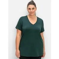 Sheego Trainingsshirt Funktionsshirt Kurzarm