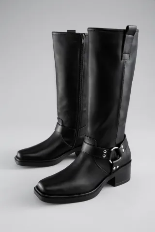 Aniston SHOES Stiefel Bikerstiefel mit Innen-Reißverschluss - NEUE KOLLEKTION
